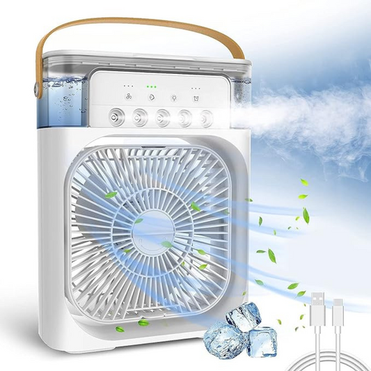 Ventilador Humidificador Aire 2 En 1